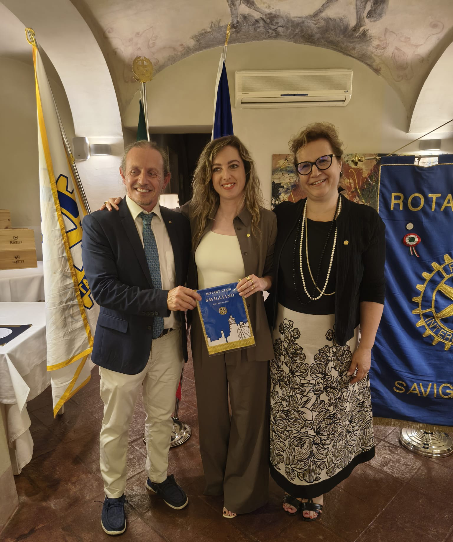Il Rotary Club Savigliano dà il benvenuto alla nuova socia Valeria Vitagliano