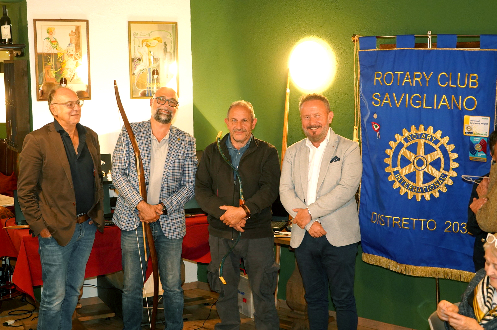 Serata indimenticabile con Enrico Ascani e il progetto: “Parco Cannetum”